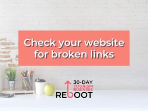how to find broken links on your website