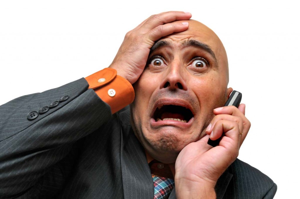 Businessman with Mobile phone