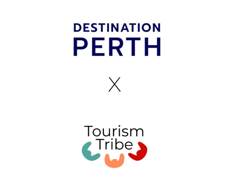 Destination Perth Logo with Tourism Tribe Logo