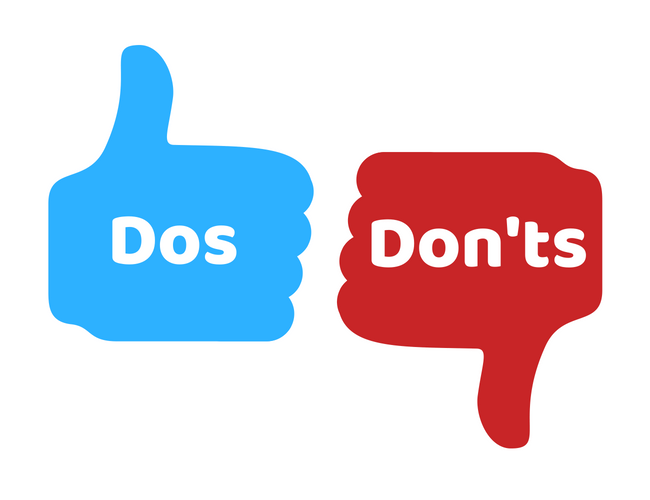understand some dos and don ts to exceed chinese visitors the do s and don ts of an interview