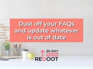 dust off your FAQs