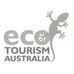 Ecotourism logo greyscale