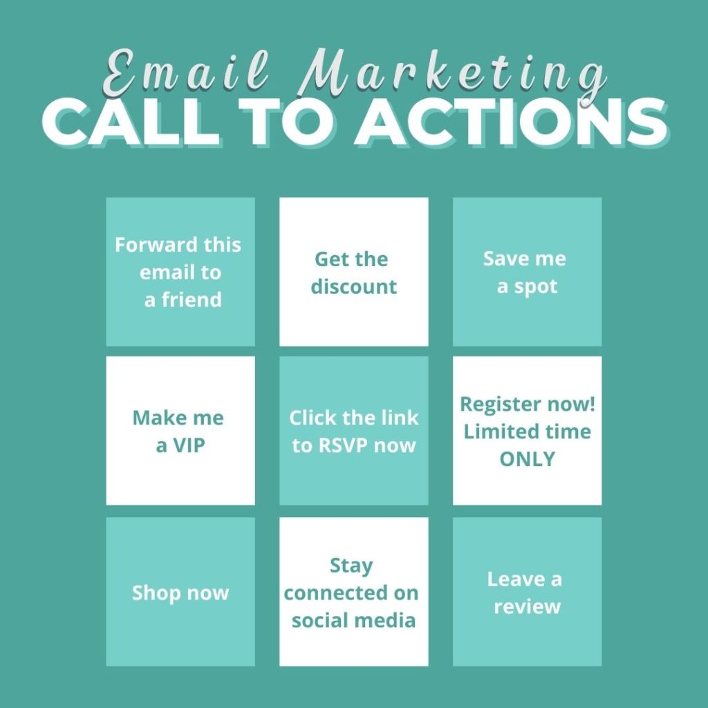 email marketing call to action examples
