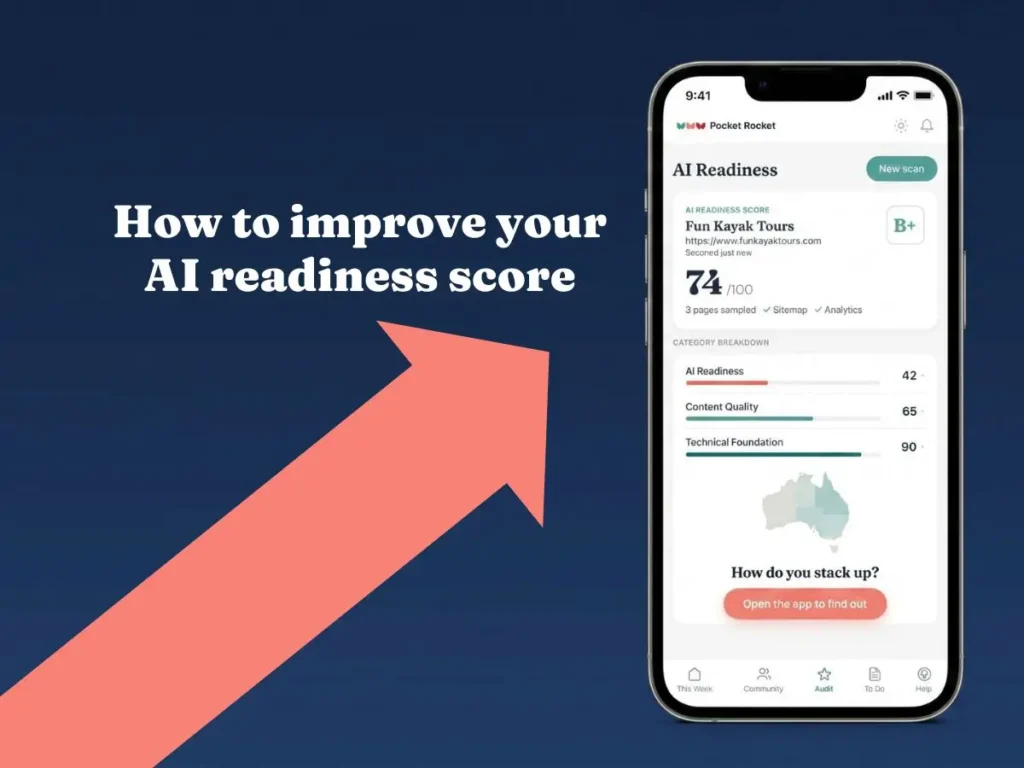 How to improve your AI readiness score.