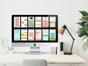 Customisable Instagram Link In Bio Template