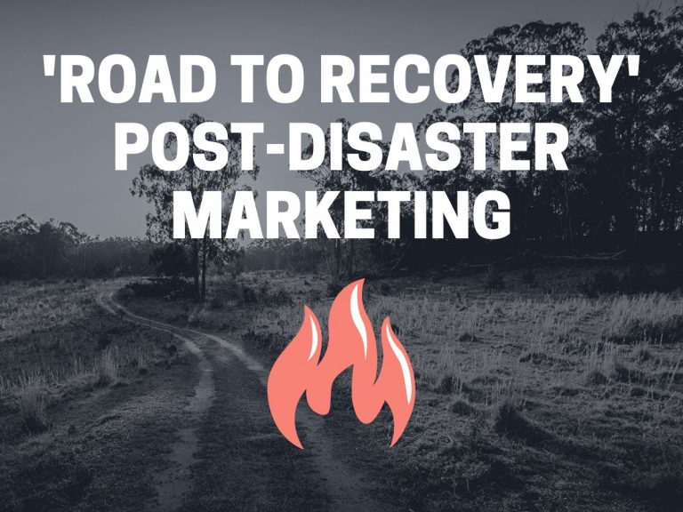 ‘Road to Recovery’ Post-Disaster Marketing