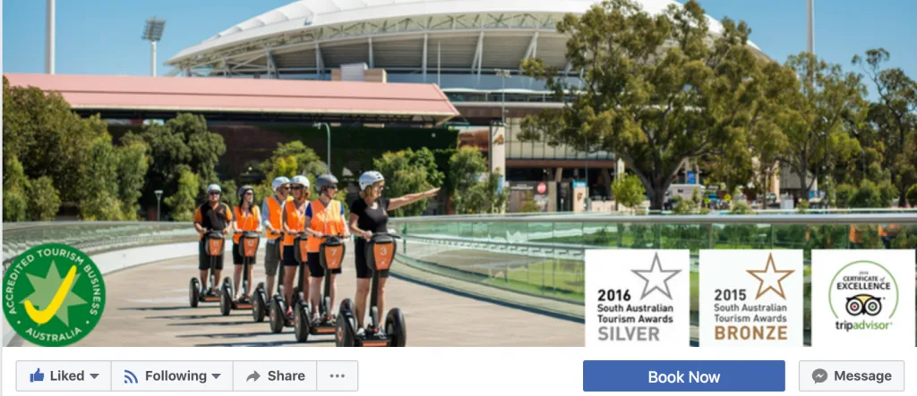 Tourism Tribe - Book button