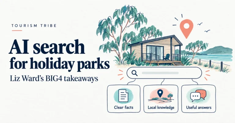 AI search for holiday parks: Liz Ward’s BIG4 takeaways