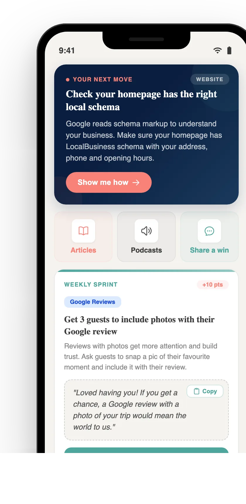 Pocket Rocket free marketing app for tourism operators