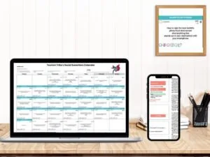 social superhero calendar