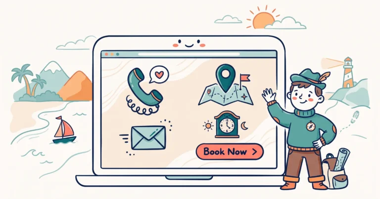 Best practice elements of a Tourism Contact Us page